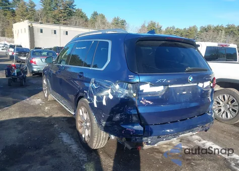 2022 BMW X7 xDrive40I z USA, uszkodzony, nr VIN 5UXCW2C06N9L19603